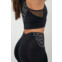 Nebbia FIT Activewear legíny s vysokým pasem 443 černá