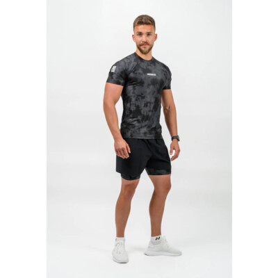 Nebbia Camouflage Compression T-shirt MAXIMUM 338 sort