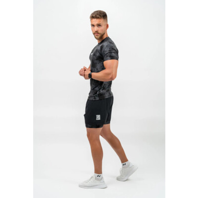 Nebbia Camouflage Compression T-shirt MAXIMUM 338 sort