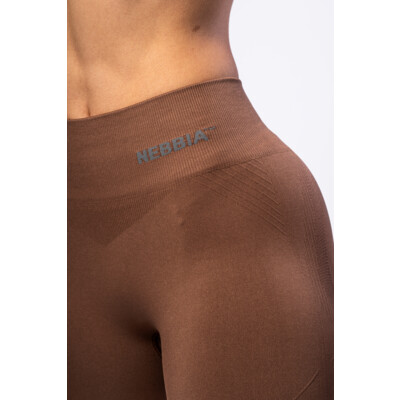 Nebbia High Waisted Push-Up Leggings TOTALLY SEAMLESS 303 rjava