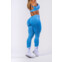 Nebbia High Waisted Push-Up Leggings TOTALLY SEAMLESS 303 blue