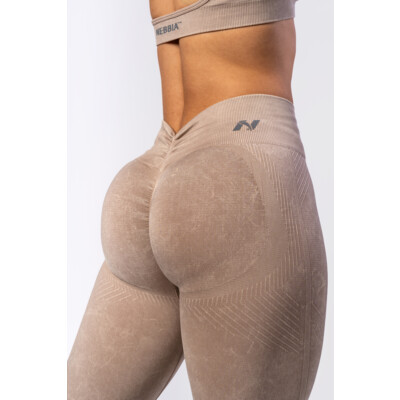 Nebbia High Waisted Push-Up Leggings TOTALLY SEAMLESS 303 cream
