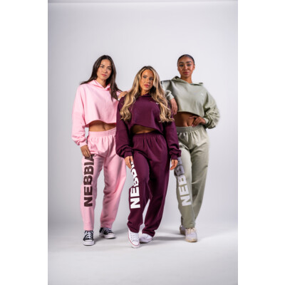 Nebbia Oversized Hoodie OWN YOUR POWER 433 pink