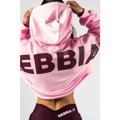 Nebbia Oversized Hoodie OWN YOUR POWER 433 rosa