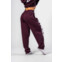 Nebbia Loose-Fit Baggy Pants BOYFRIEND STYLE 432 dark red