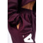 Nebbia Loose-Fit Baggy Pants BOYFRIEND STYLE 432 dark red