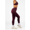 Nebbia V-Cut Lace-Up Sculpting Leggings OWN YOUR POWER 426 dark red