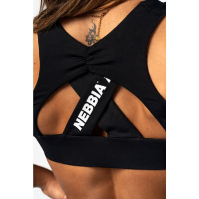 Nebbia Sports Bra STRONG BEAUTY 424 black