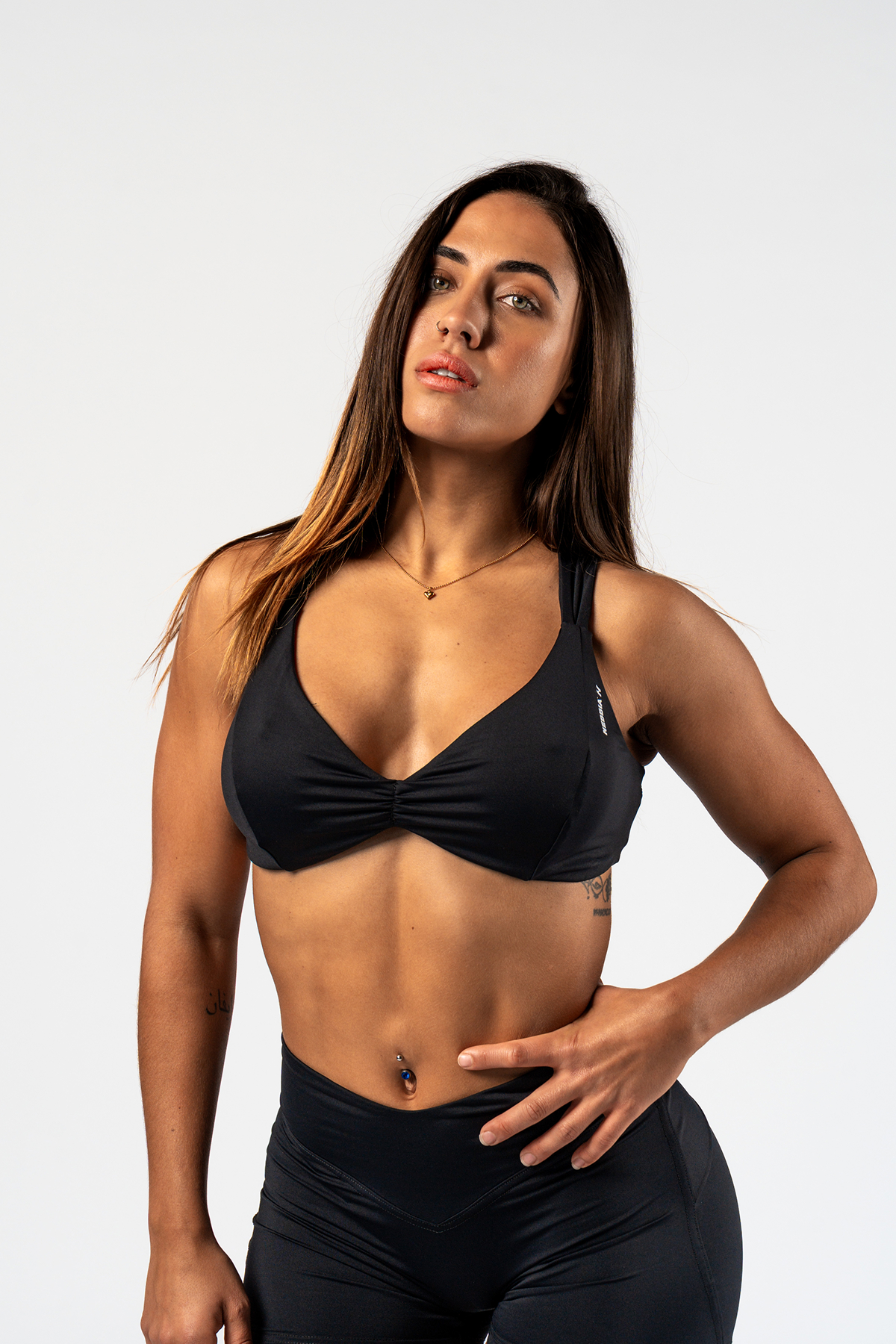 Nebbia Sports Bra STRONG BEAUTY 424 svart S