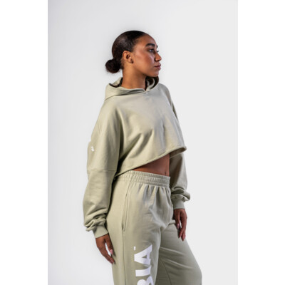 Nebbia Oversized Hoodie OWN YOUR POWER 433 light green