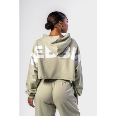 Nebbia Oversized Hoodie OWN YOUR POWER 433 light green