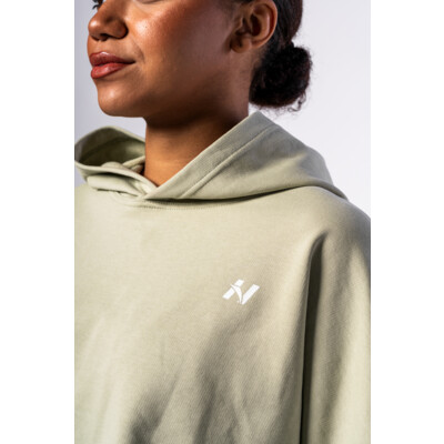Nebbia Oversized Hoodie OWN YOUR POWER 433 light green