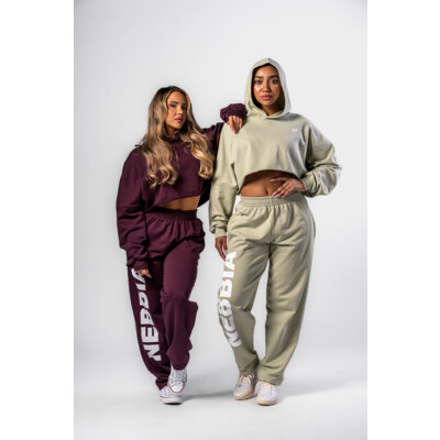 Nebbia Oversized Hoodie OWN YOUR POWER 433 light green