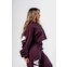 Nebbia Oversized Hoodie OWN YOUR POWER 433 dark red