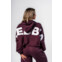 Nebbia Oversized Hoodie OWN YOUR POWER 433 dark red