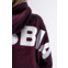 Nebbia Oversized Hoodie OWN YOUR POWER 433 dark red