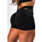 Nebbia High Waisted Push-Up Shorts TOTALLY SEAMLESS 304 black