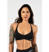 Nebbia Medium-Support Sports Bra TOTALLY SEAMLESS 305 noir