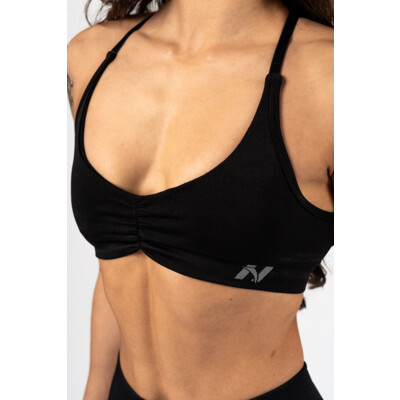 Nebbia Medium-Support Sports Bra TOTALLY SEAMLESS 305 black