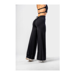 Nebbia Deni x NEBBIA High-waist Flared Pants 312 sort