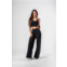 Nebbia Deni x NEBBIA High-waist Flared Pants 312 black
