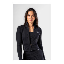 Nebbia Deni x NEBBIA Fitness Zip Tracktop 314 črna