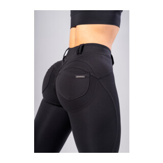 Nebbia Bubble Butt Pants 2.0 MAXIMUM PUSH-UP 306 black