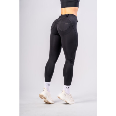 Nebbia Bubble Butt Pants 2.0 MAXIMUM PUSH-UP 306 black