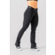 Nebbia Bubble Butt Flared Pants 2.0 POWER LIFT 308 sort