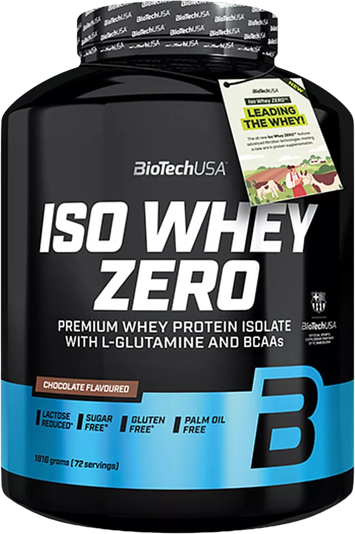 BioTech USA Iso Whey Zero 1816 g mansikka