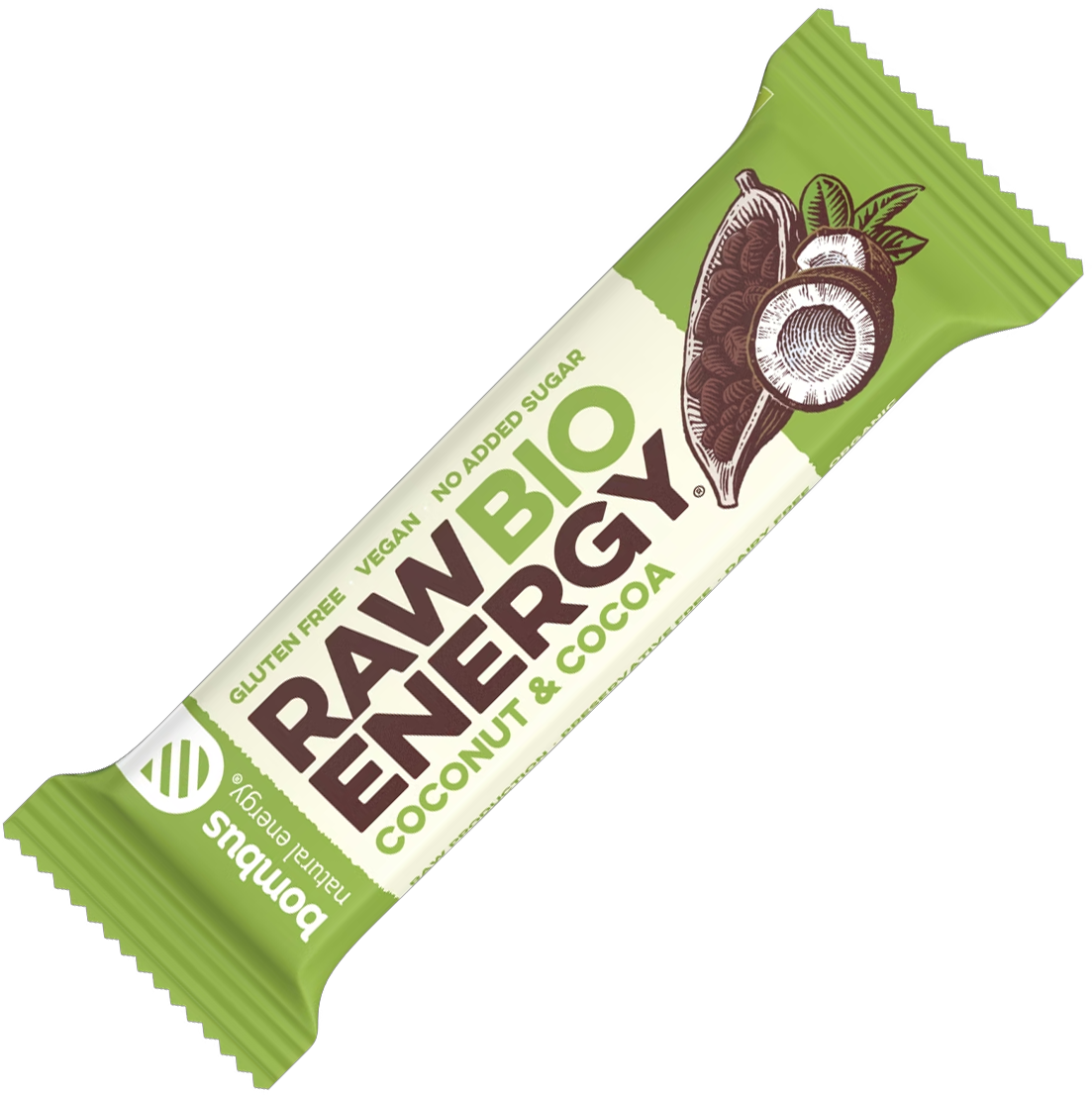Bombus Raw Bio Energy 50 g kokosowo-kakaowy