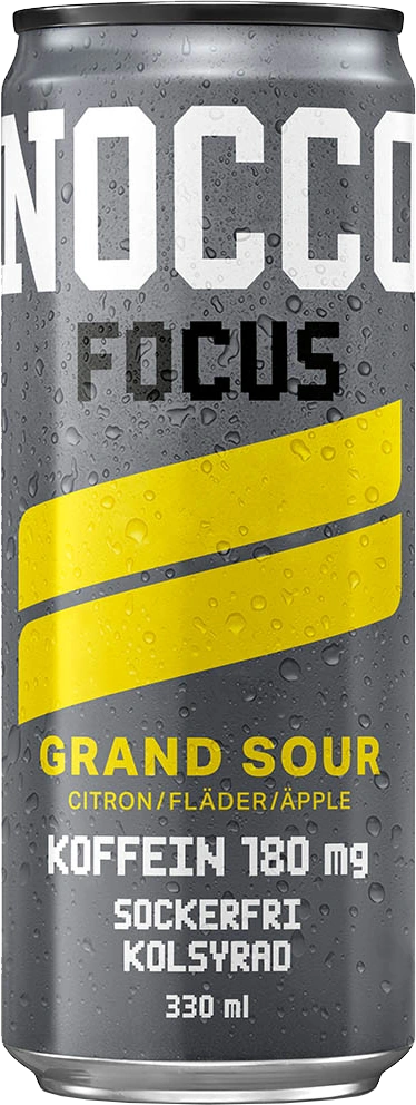 NOCCO Focus 330 ml grand sour (limão/bezerro/maçã)