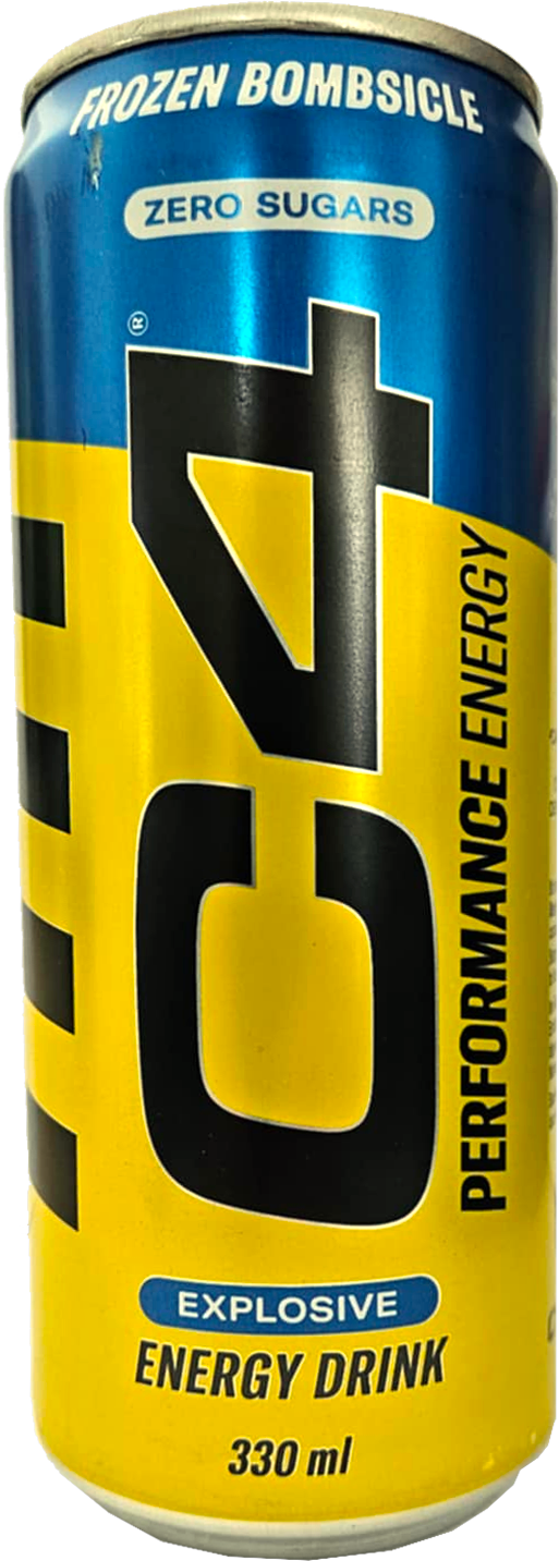 Cellucor C4 Energy Drink 330 ml gelado bombsicle