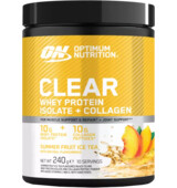 Optimum Nutrition Clear Whey Protein Isolate + Collagen 240 g