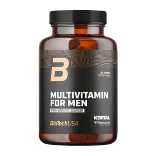 BioTech USA Multivitamin For Men From Organic Sources 60 tablets