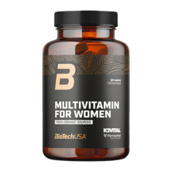 BioTech USA Multivitamin For Women From Organic Sources 60 Tabletten
