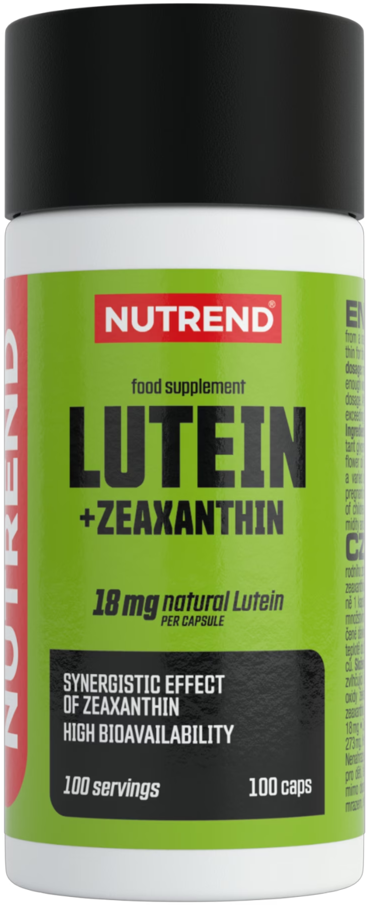 Nutrend Lutein + Zeaxanthin 100 capsule