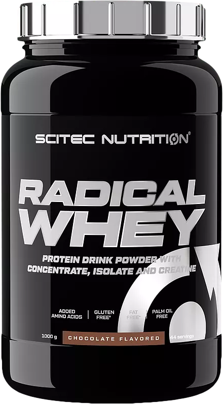 Scitec Nutrition Radical Whey 1000 g caramelo salgado