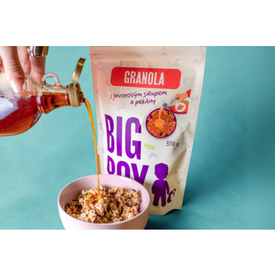 Big Boy Granola s javorovým sirupom 350 g
