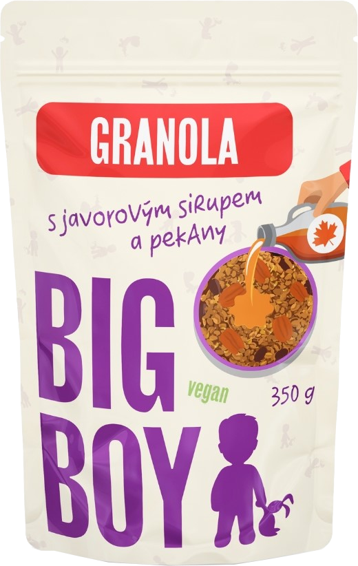 Big Boy Muesli con sciroppo d'acero 350 g sciroppo d'acero