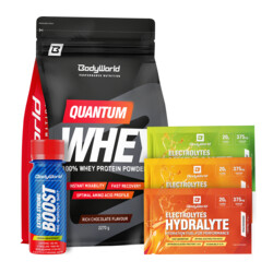 BodyWorld Quantum Whey 2270 g + 4 FREE gifts