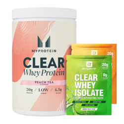 MyProtein Clear Whey Protein 500 g + 2x Clear Whey Isolate 25 g GRATIS