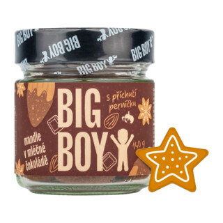 Big Boy Almonds in milk chocolate with gingerbread spice 140 g