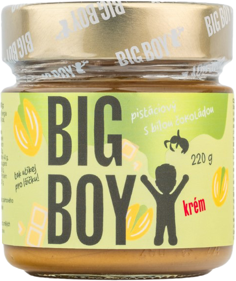 Big Boy Pistácie s bielou čokoládou 220 g pistacchi con cioccolato bianco