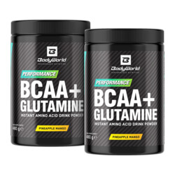 BodyWorld BCAA + Glutamine 2 x 480 g