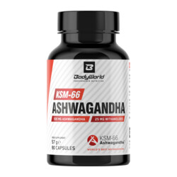 BodyWorld Ashwagandha KSM-66® 90 kapslí