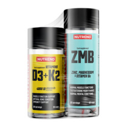 Nutrend Vitamins D3+K2 90 kapsúl + ZMB 60 kapsúl