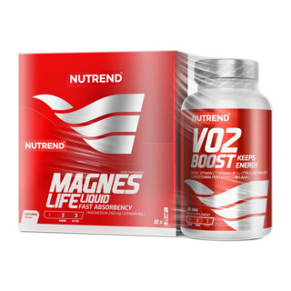 Nutrend Magneslife 10 x 25 ml + VO2 Boost 60 tablets