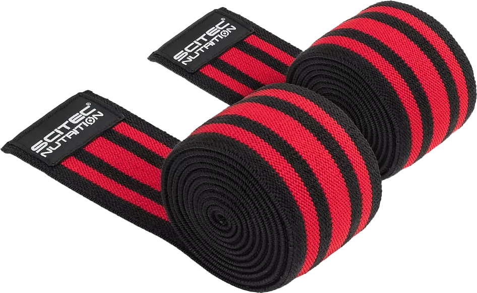 Scitec Nutrition Knee wraps 200 cm negru universal