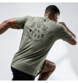 BodyWorld Men's T-shirt Now Or Never sage